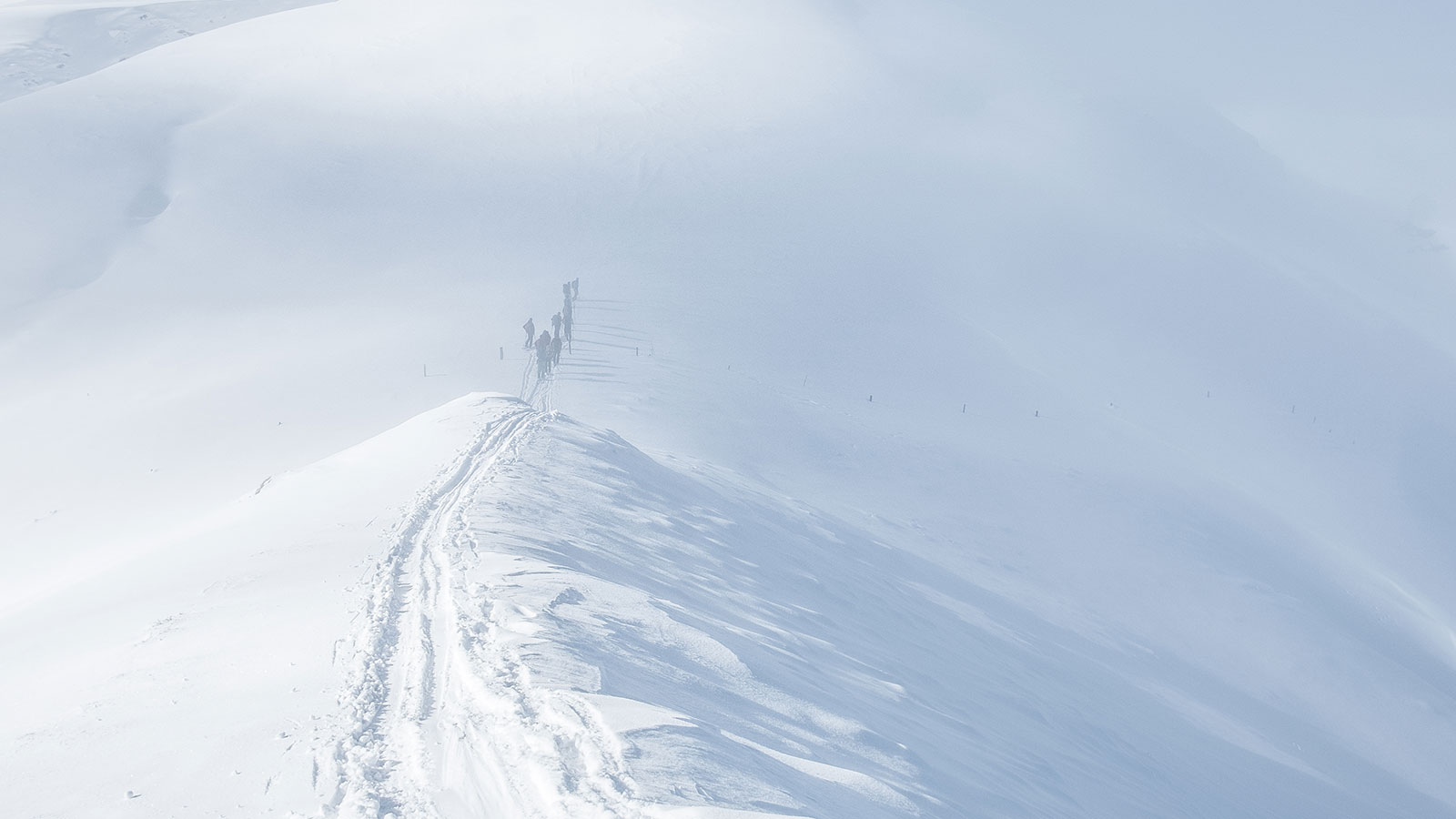 Nebel. Skitour in Südtirol | Pauli Trenkwalder, Berge & Psychologie